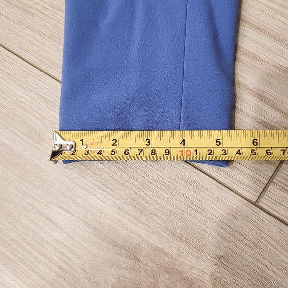 7th Avenue Collection New York & Company Blue Suit Jacket 10 Polkadot - Picture 10 of 10